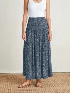 Shorts & Skirts^Faherty Brand Alisee Skirt - Navy Riverton Ditsy