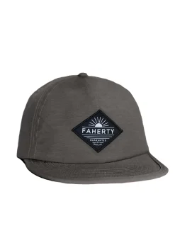 Hats^Faherty Brand All Day Front Seam Hat - Charcoal