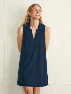 Dresses^Faherty Brand All Day Polo Dress - Navy Blazer