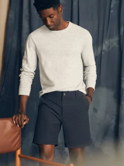Shorts^Faherty Brand All Day Shorts (7" Inseam) - Charcoal