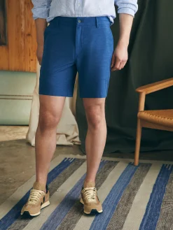 Shorts^Faherty Brand All Day Shorts (7" Inseam) - Navy
