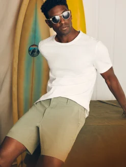 Shorts^Faherty Brand All Day Shorts (7" Inseam) - Olive
