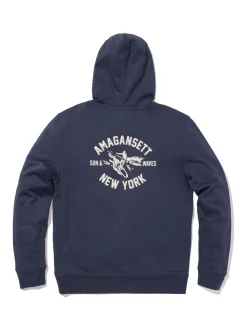 Hoodies & Sweatshirts^Faherty Brand Amagansett Popover Hoodie - Dune Navy