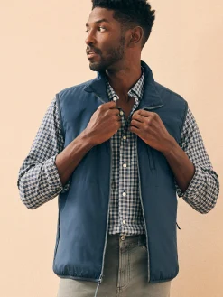 Jackets & Vests^Faherty Brand Atmosphere Vest - Blue Nights