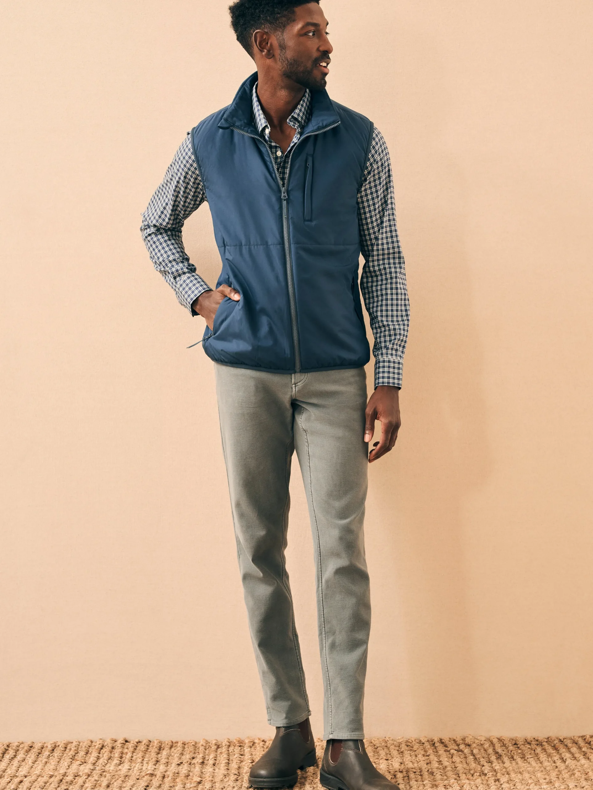 Jackets & Vests^Faherty Brand Atmosphere Vest - Blue Nights