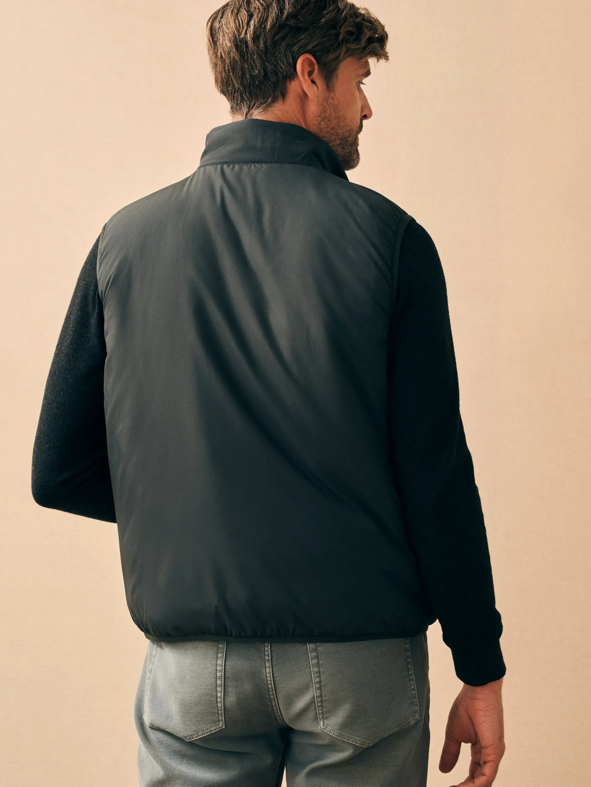 Jackets & Vests^Faherty Brand Atmosphere Vest - Mountain Black
