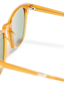 Sunglasses|Sunglasses^Faherty Brand August Sunglasses - Milky Honey