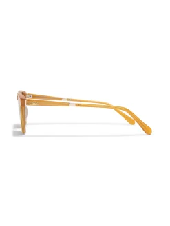 Sunglasses|Sunglasses^Faherty Brand August Sunglasses - Milky Honey