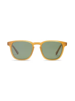Sunglasses|Sunglasses^Faherty Brand August Sunglasses - Milky Honey