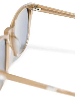 Sunglasses|Sunglasses^Faherty Brand August Sunglasses - Milky Olive Grey