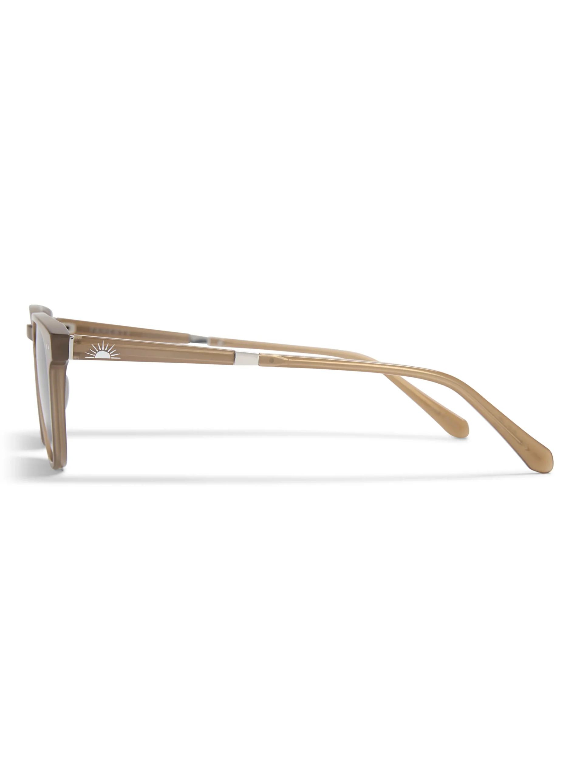Sunglasses|Sunglasses^Faherty Brand August Sunglasses - Milky Olive Grey