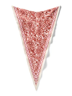 Scarves & Wraps^Faherty Brand Batik Diamond Bandana - Rosette