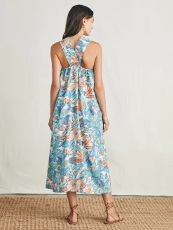 Dresses^Faherty Brand Bay Twist Dress - Paradise Blossom Floral