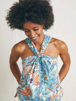 Shirts & Tops^Faherty Brand Bay Twist Top - Paradise Blossom Floral