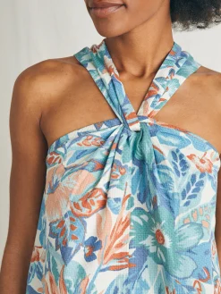 Shirts & Tops^Faherty Brand Bay Twist Top - Paradise Blossom Floral