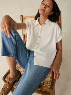 Shirts & Tops^Faherty Brand Breeze Shirt - White