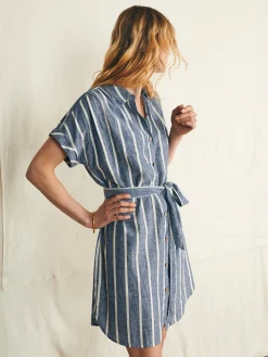 Dresses^Faherty Brand Breeze Shirtdress - Coastal Crisp Stripe