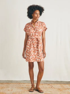 Dresses^Faherty Brand Breeze Shirtdress - Ginger Floral