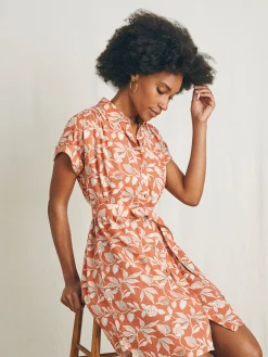 Dresses^Faherty Brand Breeze Shirtdress - Ginger Floral