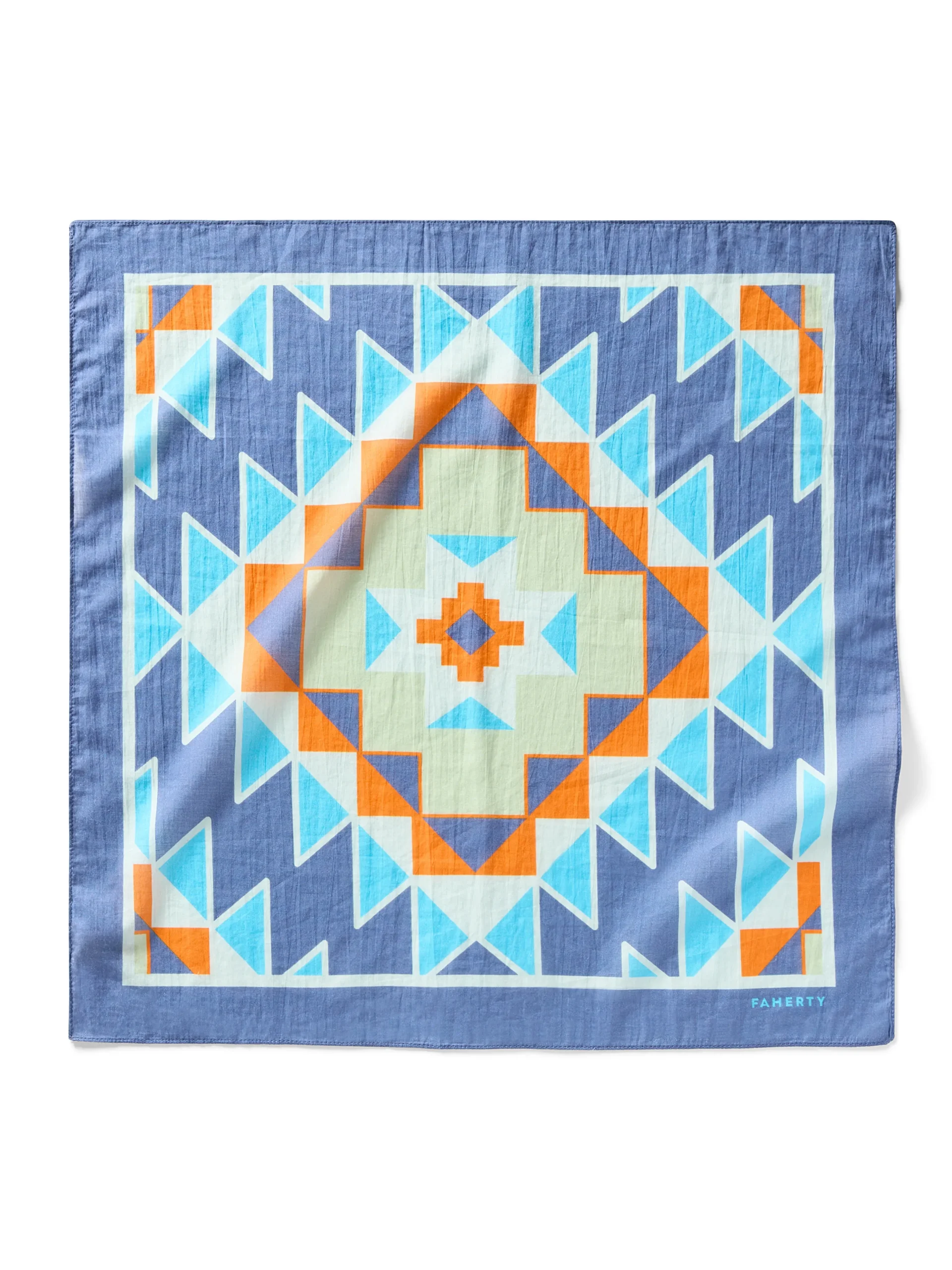 Scarves & Wraps^Faherty Brand B.YELLOWTAIL Bandana - Blue