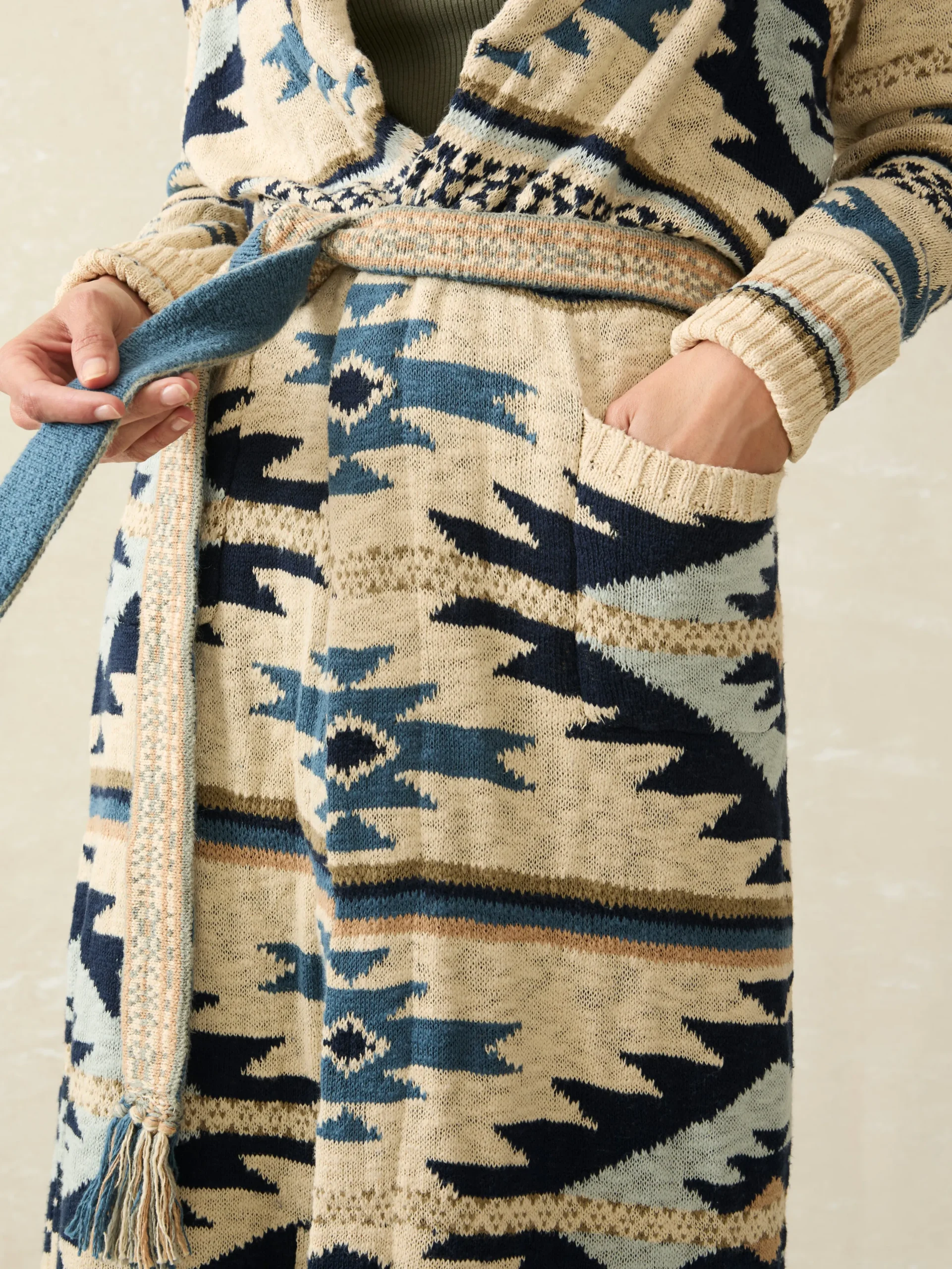 Sweaters^Faherty Brand B.YELLOWTAIL Paloma Duster™ - Yellowstone River