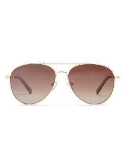 Swim|Sunglasses^Faherty Brand Byron Sunglasses - Gold