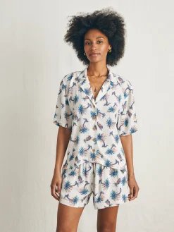 Shirts & Tops^Faherty Brand Cabana Camp Shirt - Pineapple Palm
