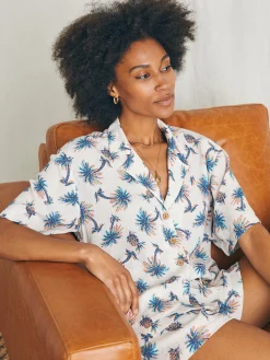 Shirts & Tops^Faherty Brand Cabana Camp Shirt - Pineapple Palm