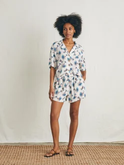 Shirts & Tops^Faherty Brand Cabana Camp Shirt - Pineapple Palm