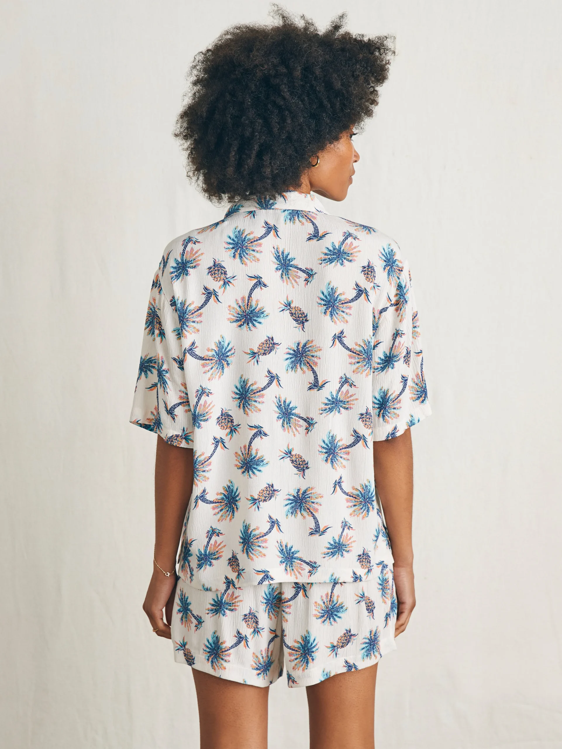 Shirts & Tops^Faherty Brand Cabana Camp Shirt - Pineapple Palm