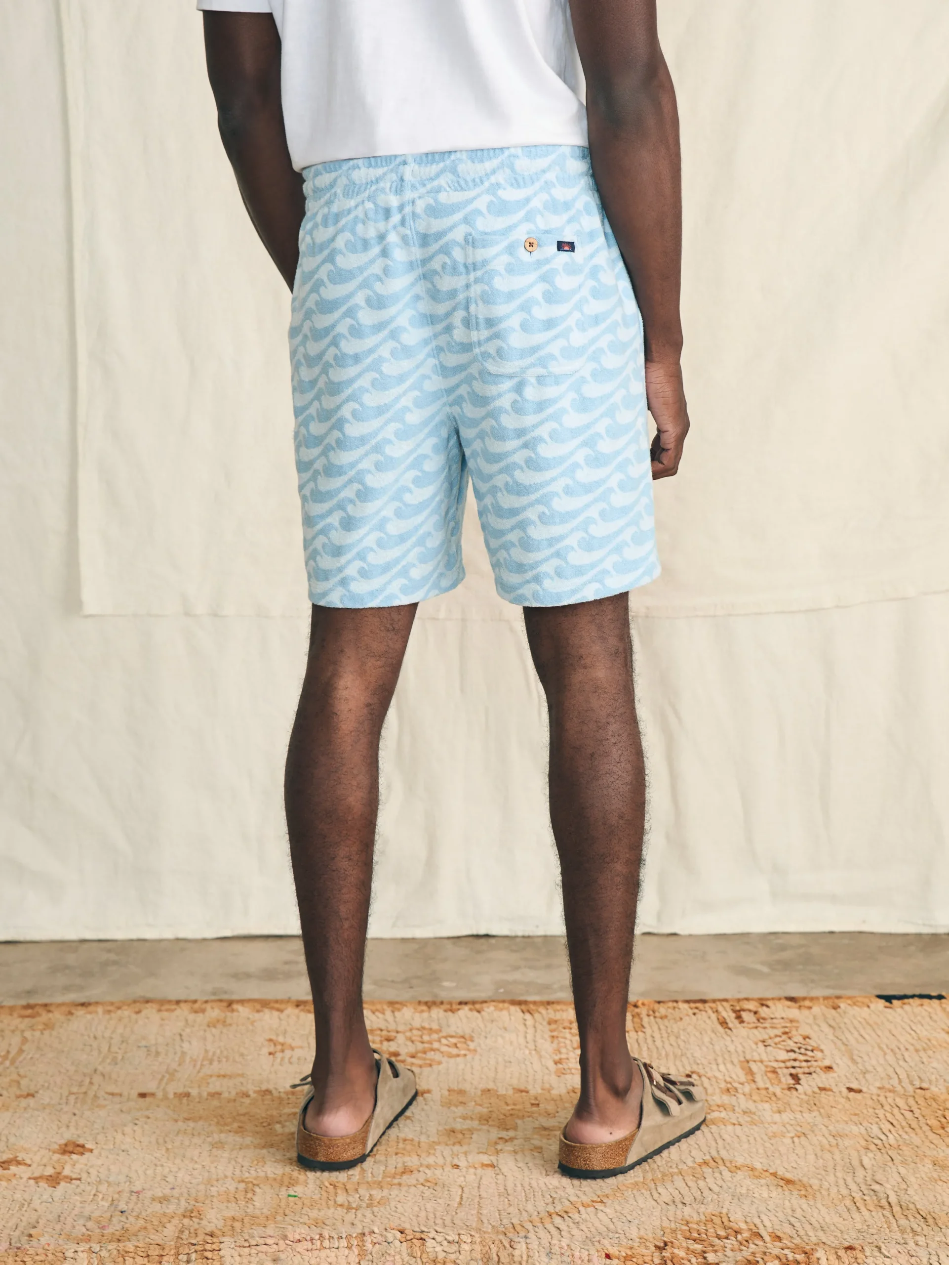 Shorts^Faherty Brand Cabana Towel Terry Sweatshort - Endless Peaks