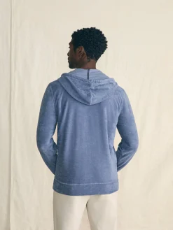 Hoodies & Sweatshirts^Faherty Brand Cabana Towel Terry Zip Hoodie - Stormy Sky