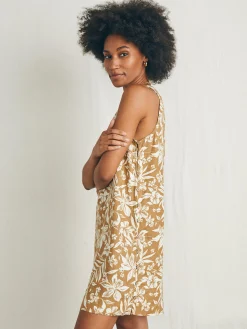 Dresses^Faherty Brand Carini Dress - Bronze Sky Coast Floral