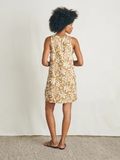 Dresses^Faherty Brand Carini Dress - Bronze Sky Coast Floral