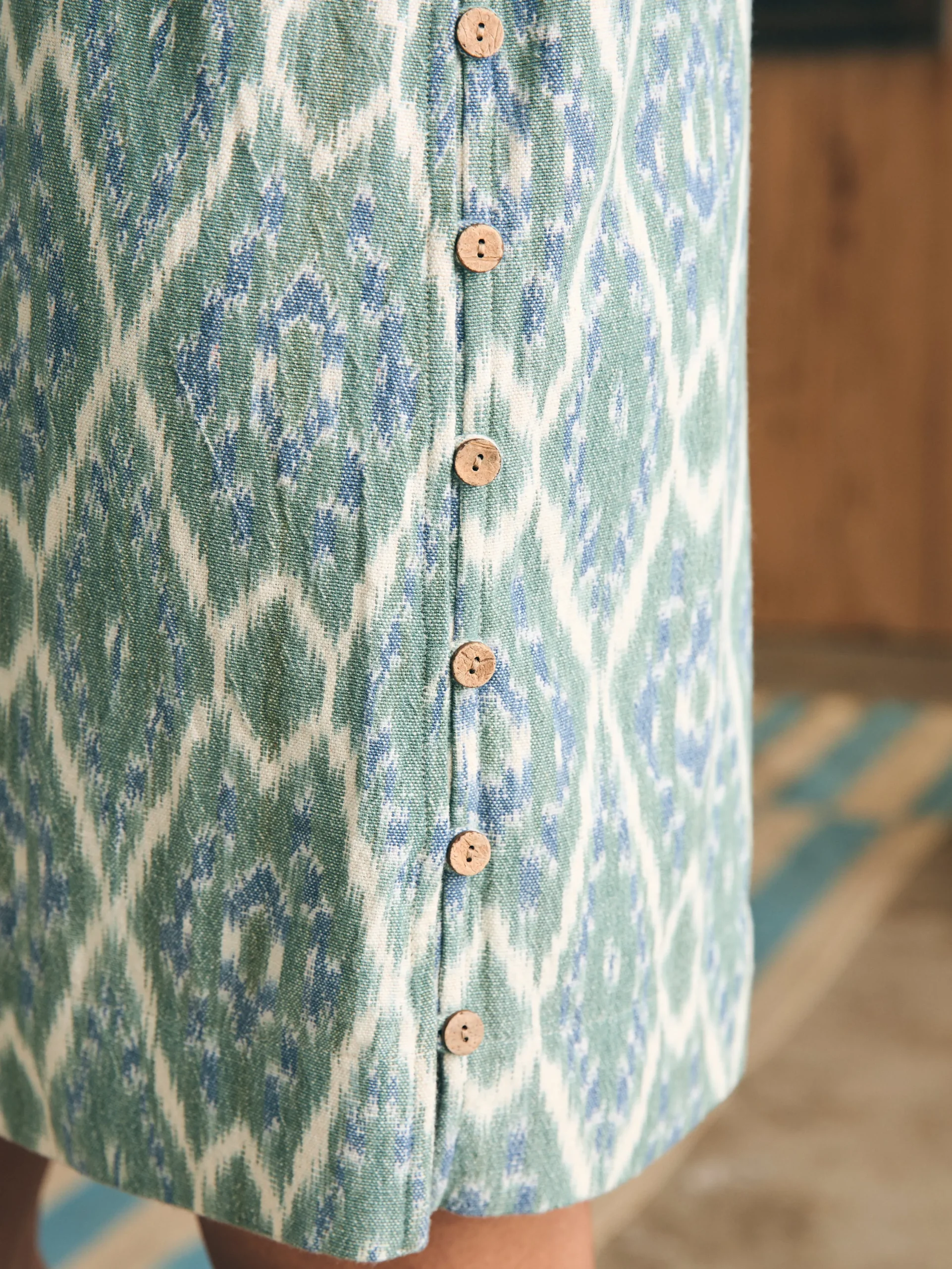 Dresses^Faherty Brand Carini Dress - Tuscan Ikat