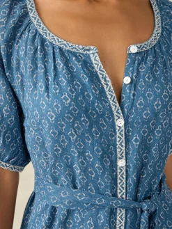 Dresses^Faherty Brand Carmel Dress - Key Largo Blue