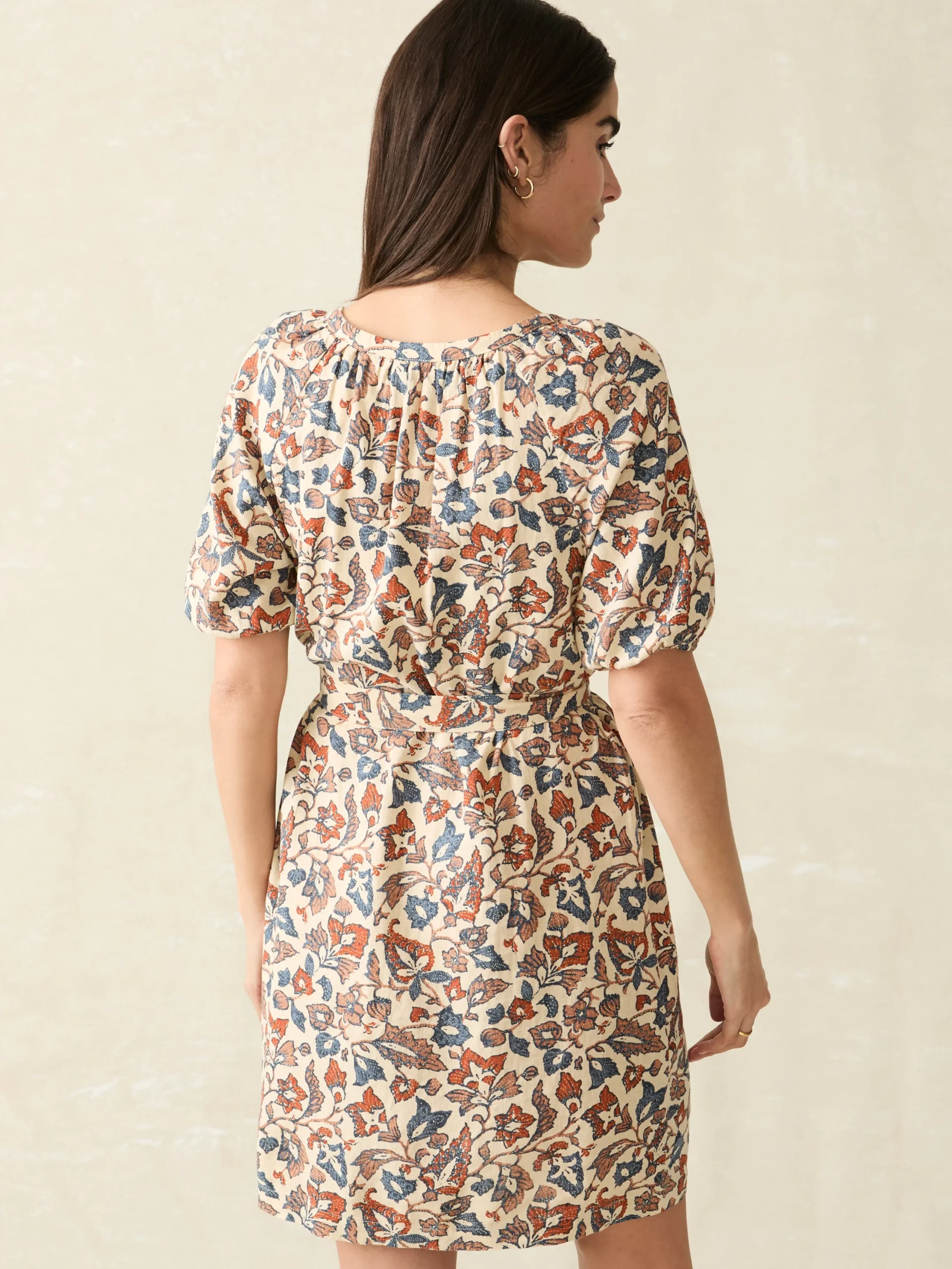Dresses^Faherty Brand Carmel Mini Dress - Ginger Maplewood Floral