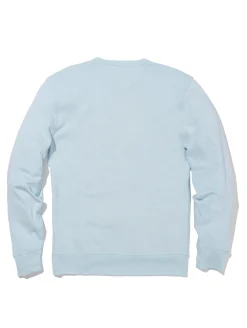 Hoodies & Sweatshirts^Faherty Brand Charleston Long-Sleeve Terry Crewneck - Blue Oasis