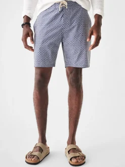Swim^Faherty Brand Classic Boardshort (7" Inseam) - Fishscale Batik