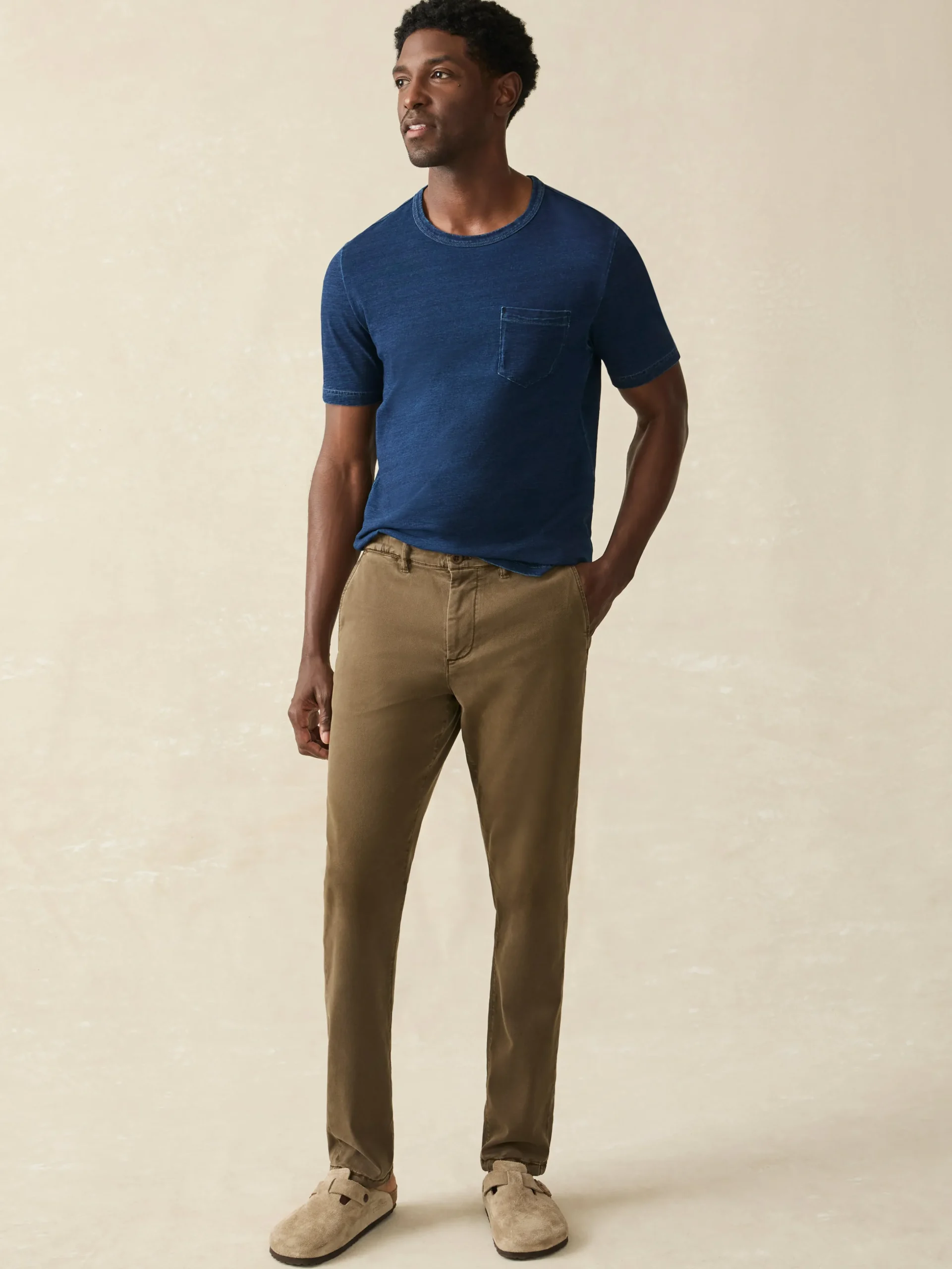 Pants^Faherty Brand Coastline Chino - Olive Night