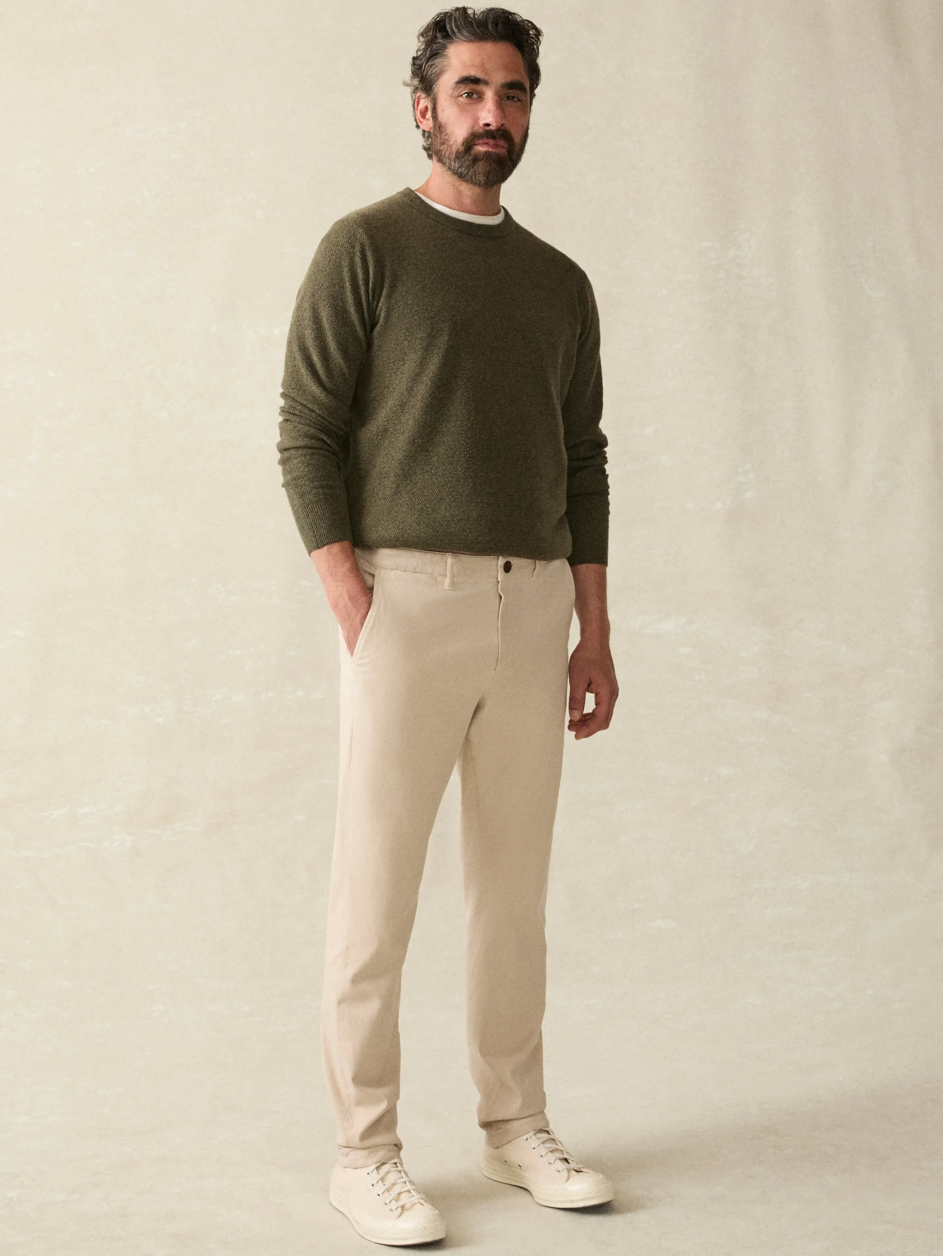 Pants^Faherty Brand Coastline Chino - Stone