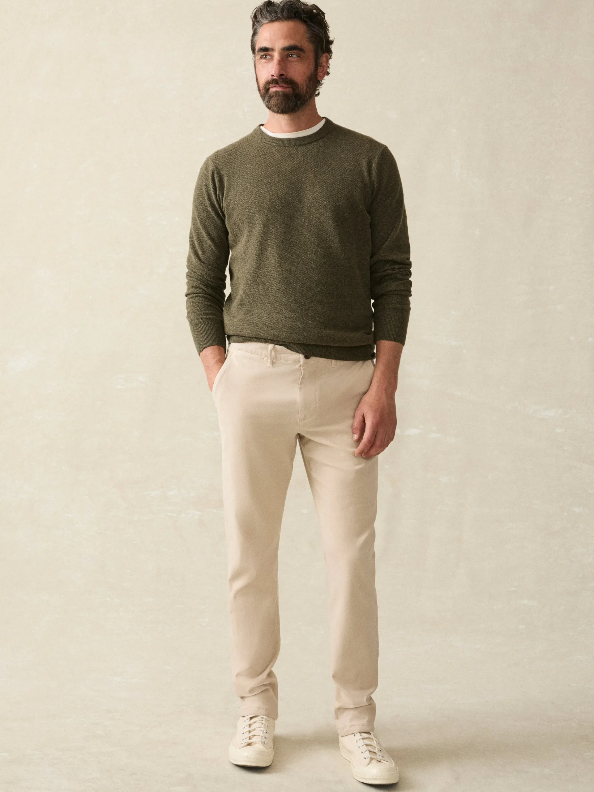 Pants^Faherty Brand Coastline Chino - Stone