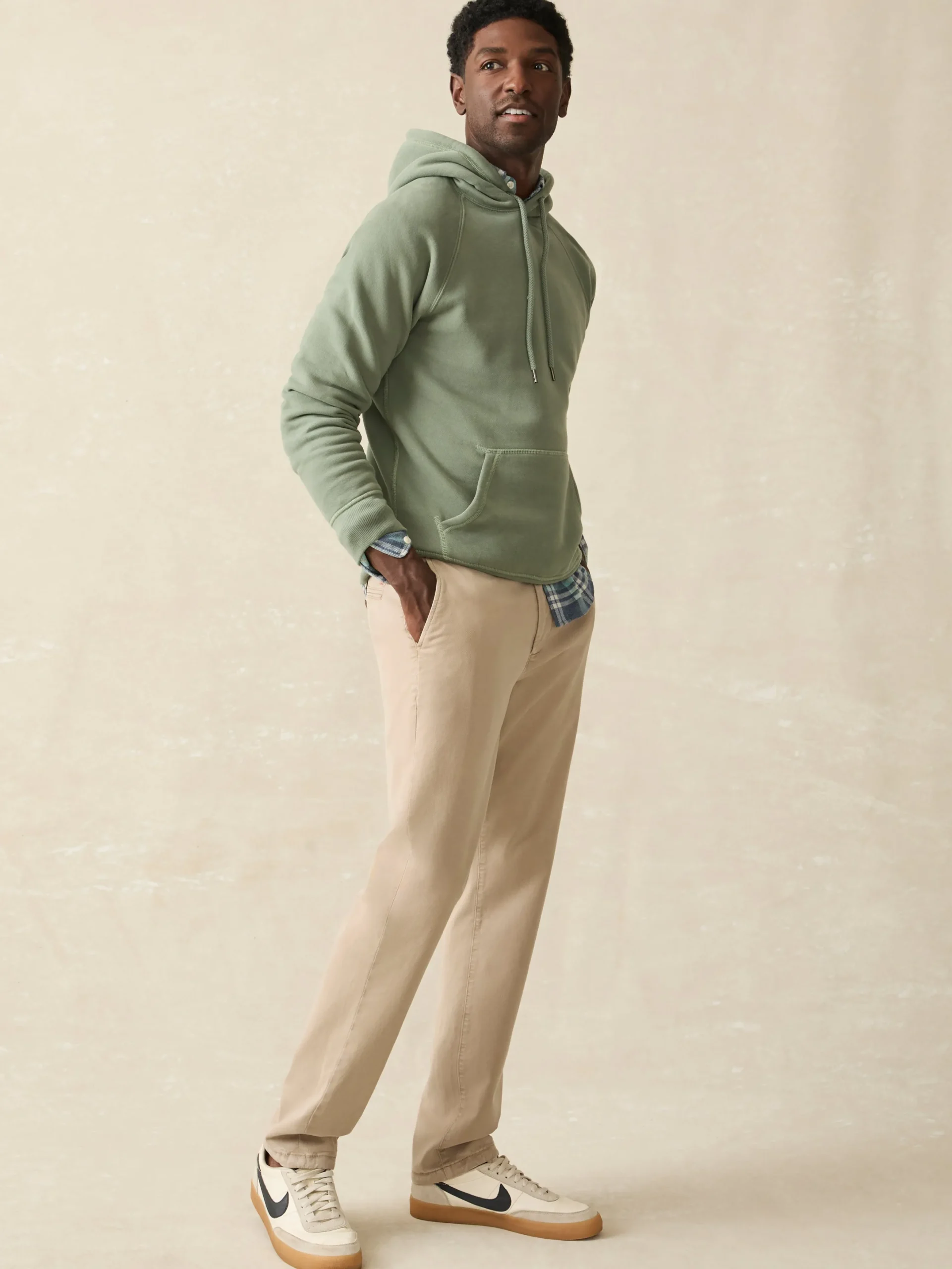 Pants^Faherty Brand Coastline Chino - Utility Khaki