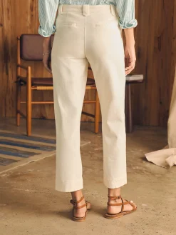 Pants^Faherty Brand Coastline Stretch Chino - Salt