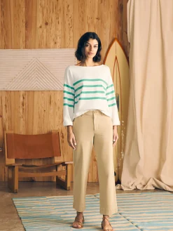 Pants^Faherty Brand Coastline Stretch Chino - Khaki
