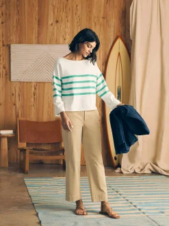 Pants^Faherty Brand Coastline Stretch Chino - Khaki