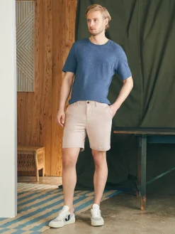 Shorts^Faherty Brand Coastline Stretch Chino Short (8" Inseam) - Spring Quartz