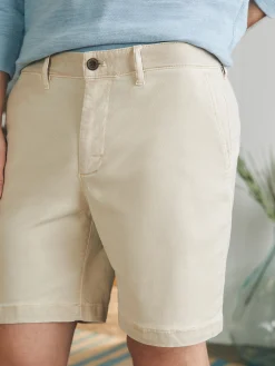 Shorts^Faherty Brand Coastline Stretch Chino Short (8" Inseam) - Stone