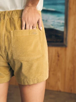 Shorts & Skirts^Faherty Brand Cord Patch Pocket Short - Fennel Seed