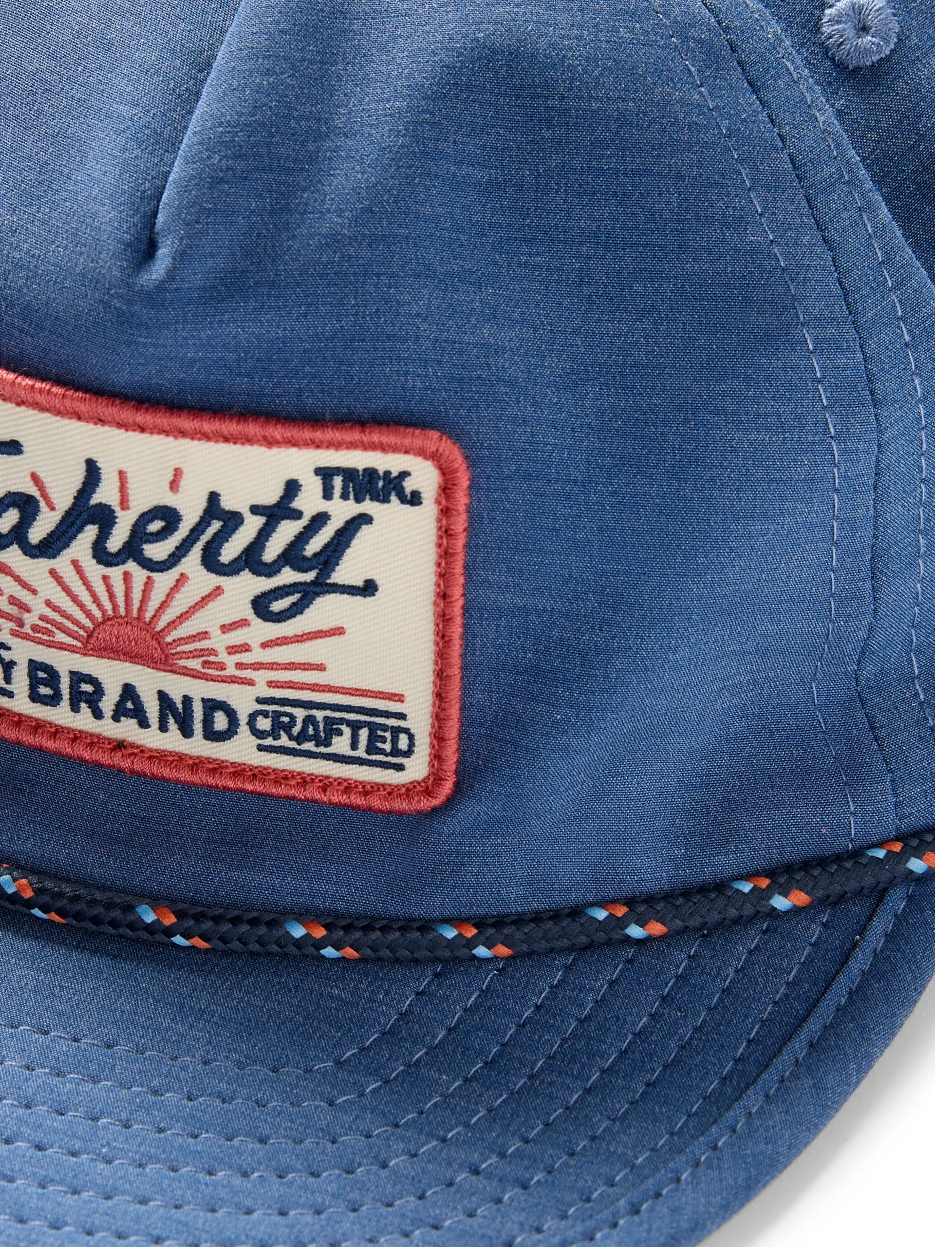 Hats^Faherty Brand Corded All Day Hat - Navy Red